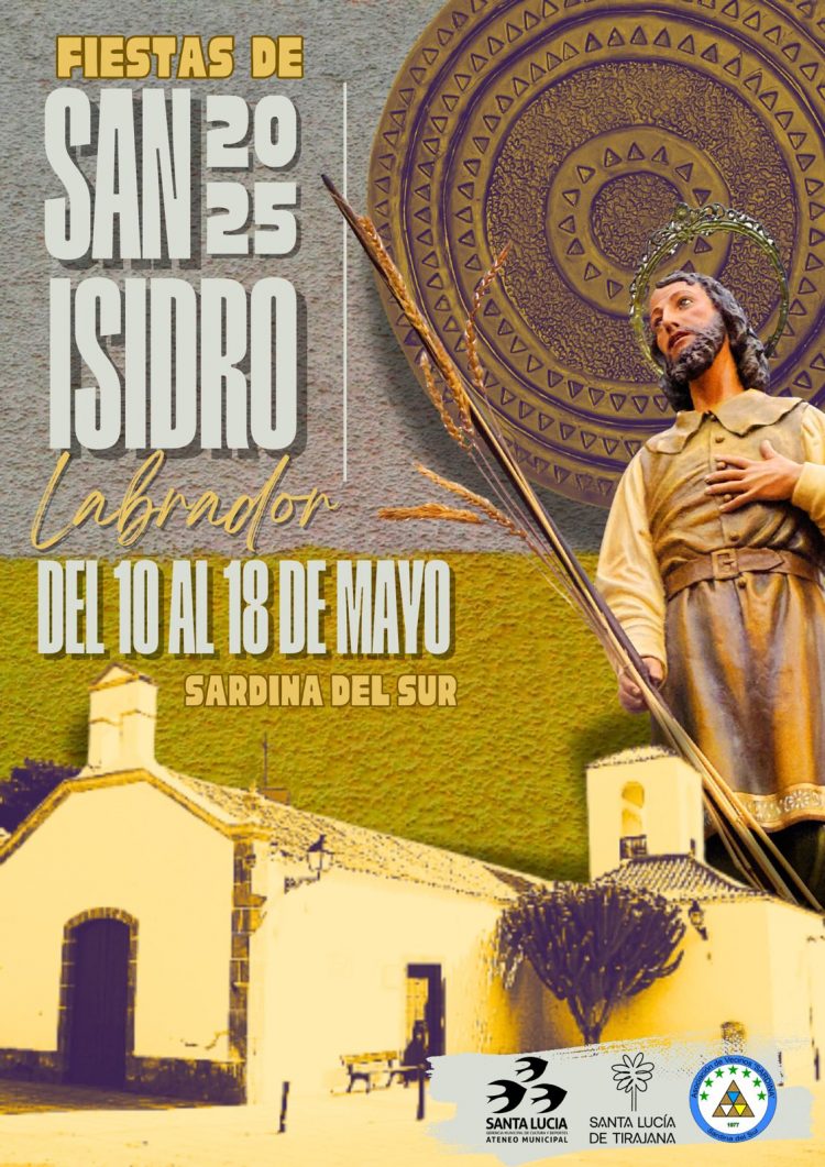 Sardina del Sur celebra las fiestas de San Isidro Labrador del 10 al 18 de mayo