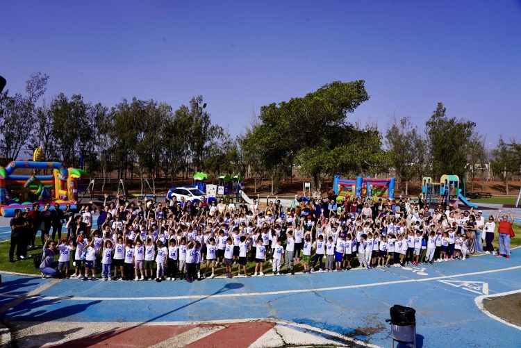 Escolares de Santa Lucía de Tirajana festejan el final del curso de educación vial en la Ciudad Infantil