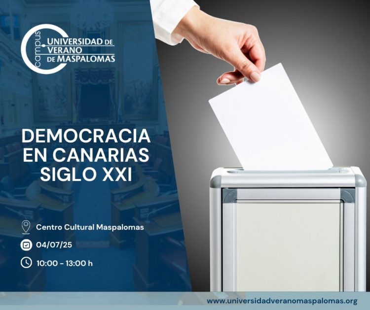 La Universidad de Verano de Maspalomas programa el Curso sobre ‘Europa: un espacio de Democracia y Libertad’