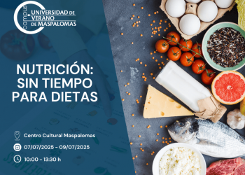 La Universidad de Verano de Maspalomas ofrecerá un curso para conocer los criterios de una dieta saludable