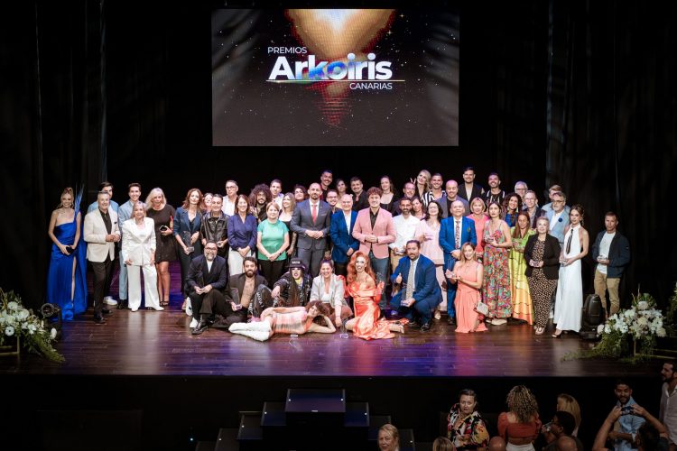 Los Premios Arkoiris, broche de oro del Gáldar Pride 2025