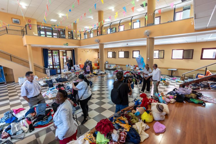 Balos vive la semana de sus fiestas con el Mercadillo Solidario, bailes, torneo de zanga y el festival de culturas