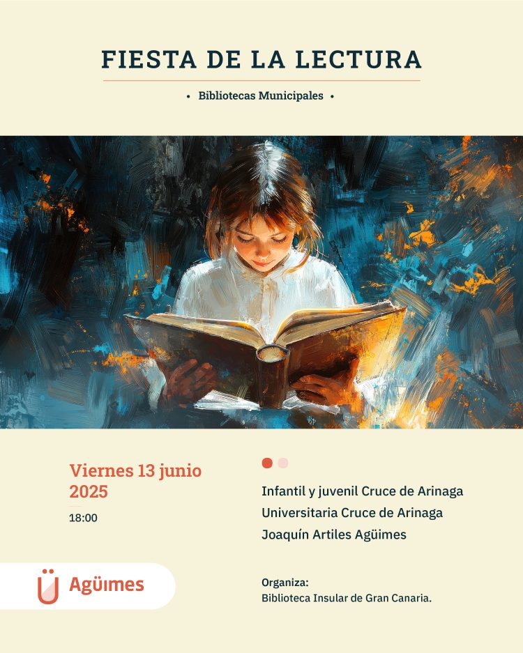 Las bibliotecas de Agüimes se suman a la Fiesta de la Lectura de Gran Canaria