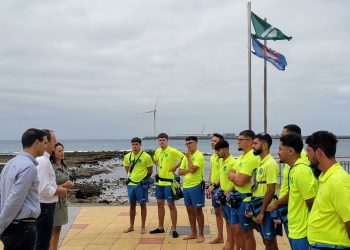Agüimes activa el dispositivo de vigilancia de playas durante el verano en Arinaga, Cabrón y Vargas