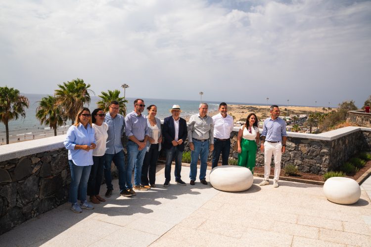 El Consorcio Maspalomas inaugura el Mirador Tobogán-Playa en Playa del Inglés