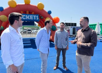 Telde acoge el parque hinchable más grande del mundo en el parque comercial de La Mareta