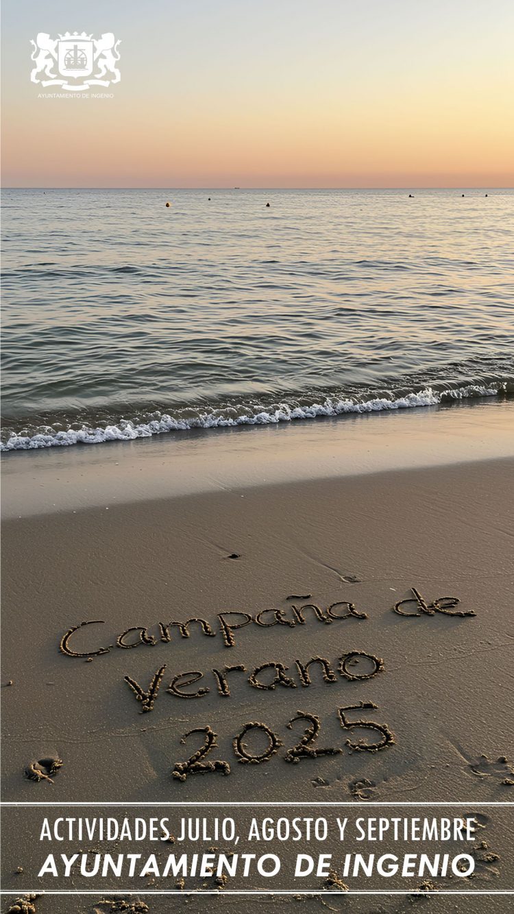 Publicada la campaña trimestral de los meses de verano del Ayuntamiento de Ingenio