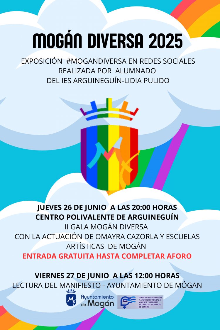 Mogán celebrará el Orgullo con Omayra Cazorla y exposición fotográfica