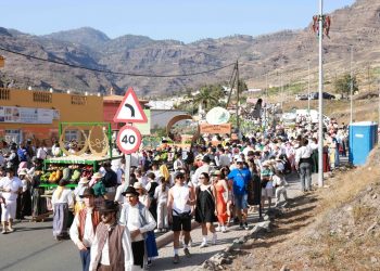 Mogán florece en júbilo y tradición con la Romería-Ofrenda de San Antonio ‘El Chico’
