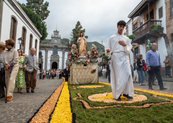 Este viernes es día festivo en Teror por el Sagrado Corazón de Jesús