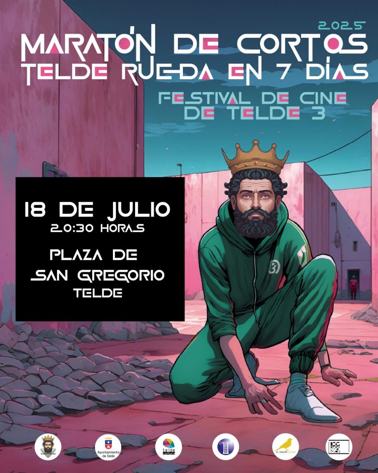 Telde acoge la proyección de cortometrajes del III Festival de Cine en la Plaza de San Gregorio