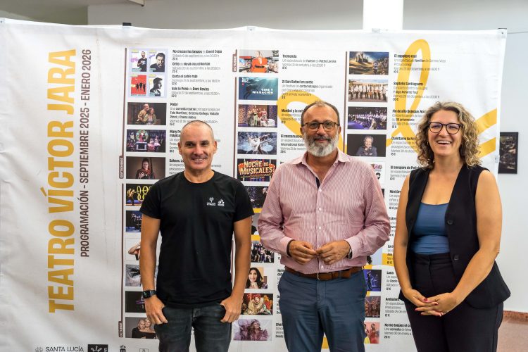Manel Fuentes, Petit Lorena, Imanol Arias, María Galiana, Marta Viera y Dani Rovira en la programación del teatro Víctor Jara 