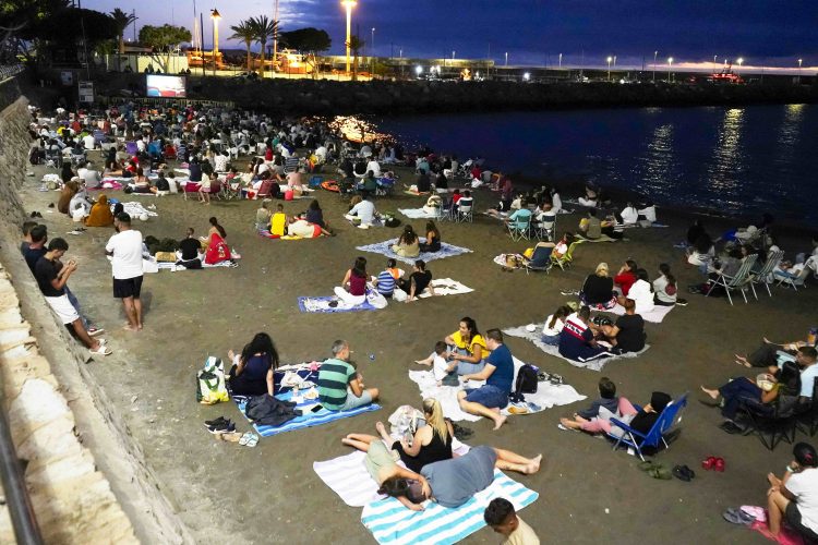 Las Marañuelas, una playa de cine por las Fiestas del Carmen de Arguineguín