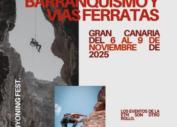 Mogán acogerá un encuentro de barranquismo y vías ferratas del 6 al 9 de noviembre