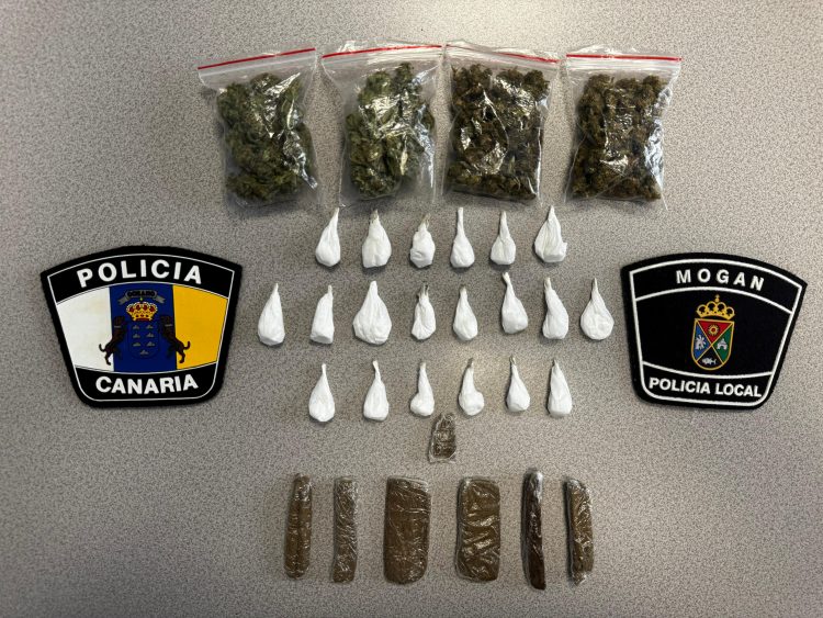 Nueva detención de la Policía Local de Mogán por venta de droga