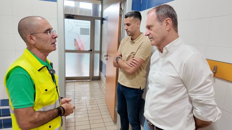 Renovados los vestuarios del Centro de Hidroterapia del Cruce de Arinaga