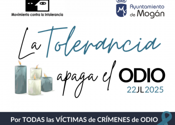 Mogán se adhiere a la campaña ‘La tolerancia apaga el odio’