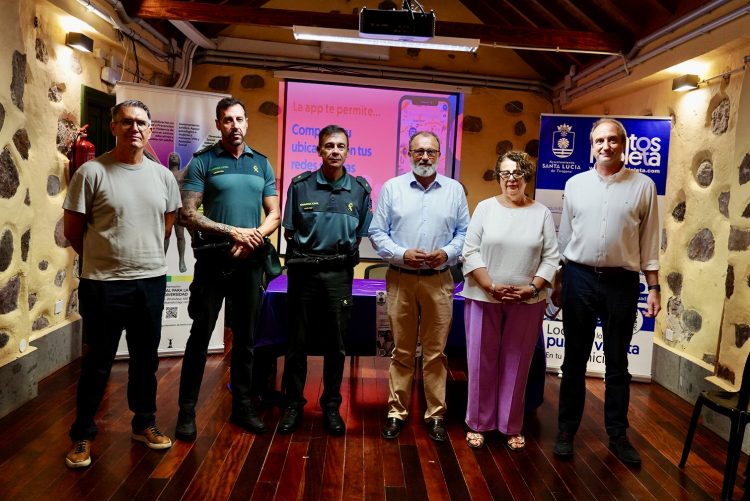 Santa Lucía desarrolla una aplicación complementaria a los puntos violetas para incrementar los espacios seguros