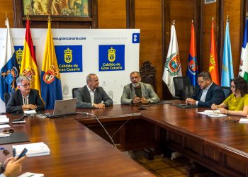 Santa Lucía y el Cabildo se coordinan para la redacción del documento del avance del Plan General