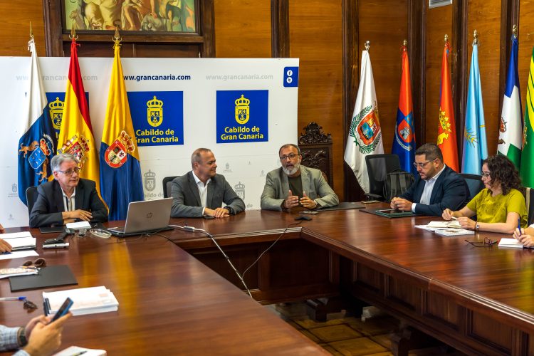 Santa Lucía y el Cabildo se coordinan para la redacción del documento del avance del Plan General