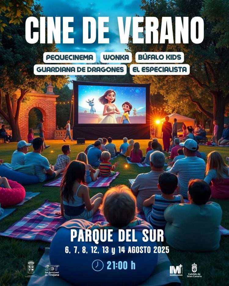 SBT ofrece cine en el Parque del Sur
