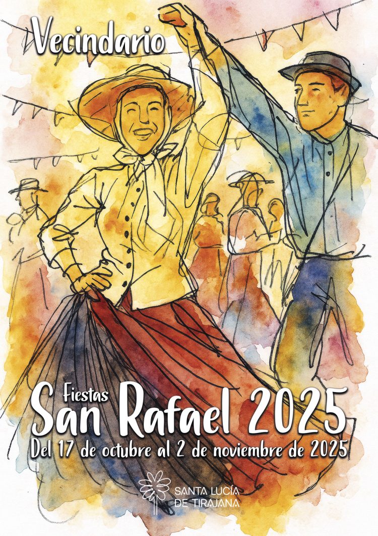 La propuesta de Javier Rada gana el concurso del cartel de las Fiestas de San Rafael 2025