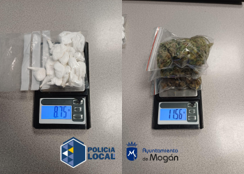 La Policía Local de Mogán localiza y arresta a un vendedor de droga huido
