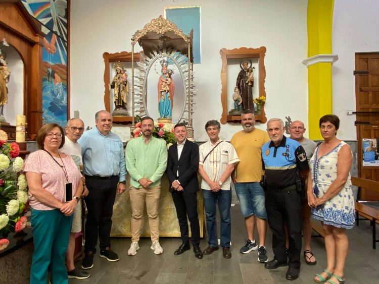 El Cabildo de Gran Canaria rehabilitará el trono e imagen de la Virgen de las Nieves de Lomo Magullo
