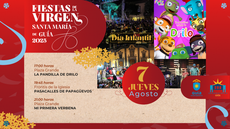 ‘El Maravilloso Mundo de Drilo’ y ‘Mi Primera Verbena’ convierten a los más pequeños en protagonistas del jueves festivo en Guía