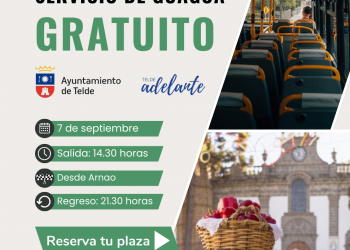 Telde habilita un servicio gratuito de guaguas para la Romería del Pino 2025