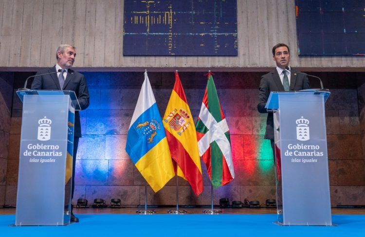 Canarias y Euskadi se alían para avanzar juntas en políticas de investigación, desarrollo e innovación