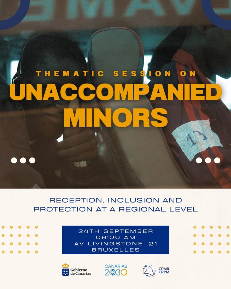 Canarias impulsa en Bruselas una cumbre de regiones para abordar la gestión de los menores migrantes