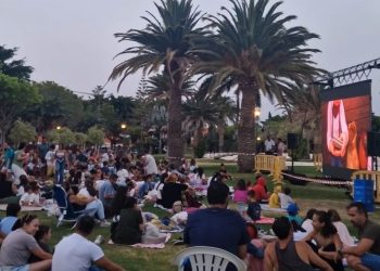 Éxito del Parque de Cine en Santa Lucía con más de 3.000 asistentes