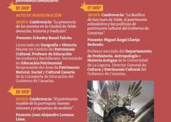 La Basílica de San Juan Bautista acoge las I Jornadas de Educación Patrimonial en el marco de las Fiestas del Santo Cristo de Telde 