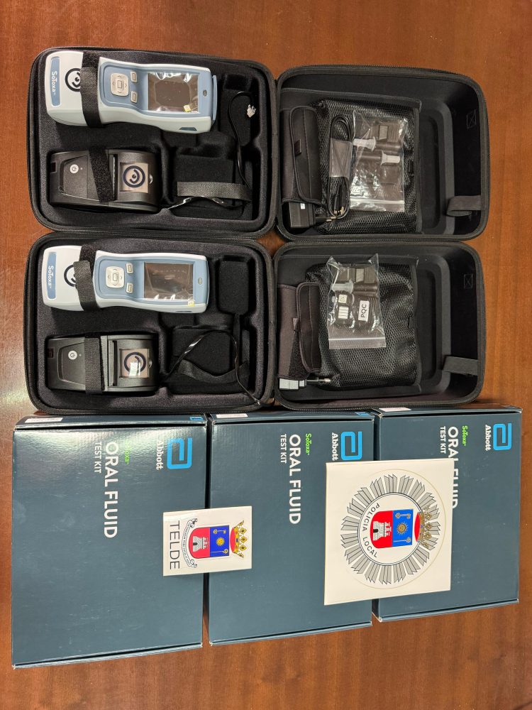 La Policía Local de Telde adquiere nuevos dispositivos portátiles para la detección de drogas y alcohol en la conducción