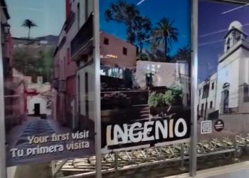 La Villa de Ingenio se promociona en el Aeropuerto de Gran Canaria con una destacada campaña de marketing visual