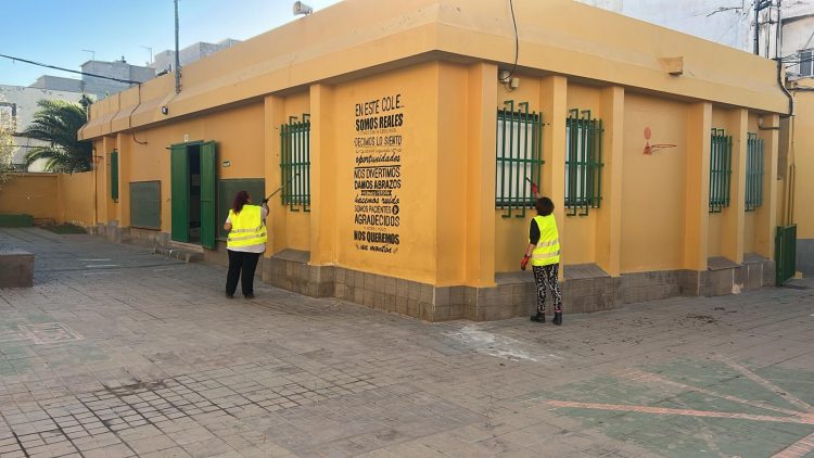 El Ayuntamiento realizó durante los meses de verano obras de mantenimiento en todos  los centros educativos