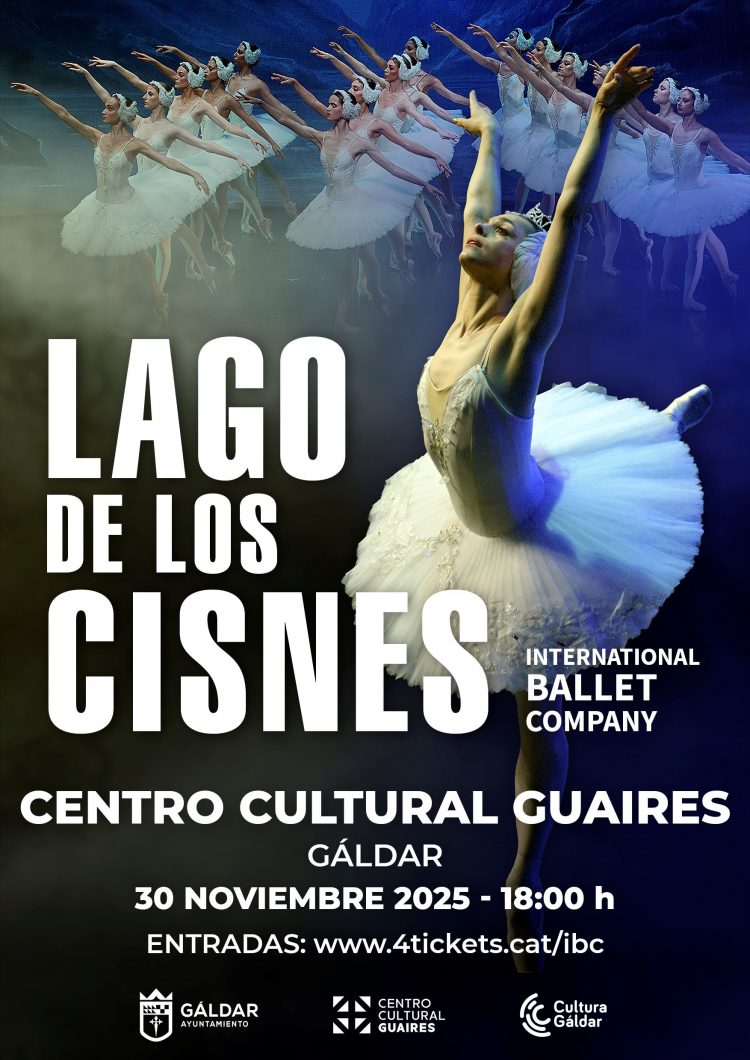El Centro Cultural Guaires acogerá el 30 de noviembre el ballet clásico ‘El Lago de los Cisnes’