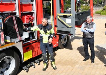 SBT sigue renovando el parque móvil de sus bomberos