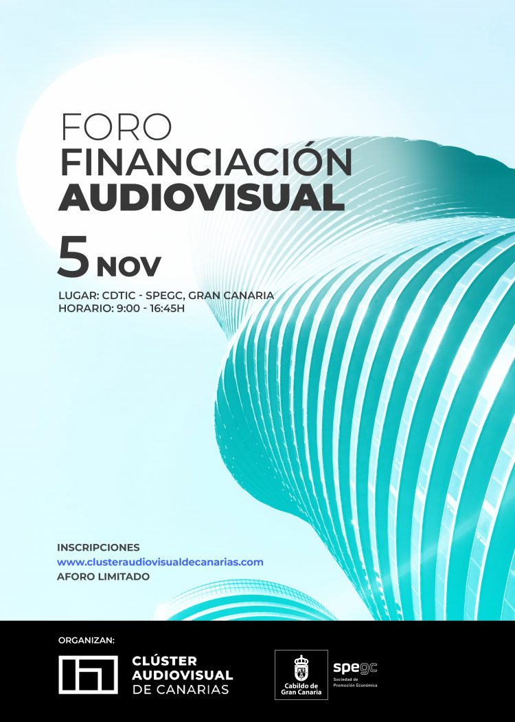 El Clúster Audiovisual de Canarias y la Spegc organizan una jornada sobre financiación en el sector audiovisual
