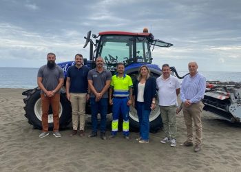 Telde invierte 70.000 euros en nueva maquinaria de limpieza de playas