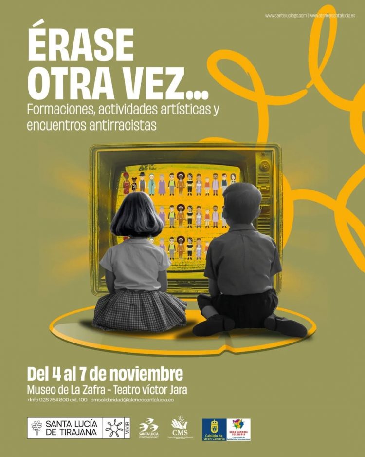 El VI Encuentro Santa Lucía Antirrumores acoge talleres de comunicación antirracista y el humor de Asaari Bibang Ngui
