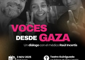 Presidencia organiza ‘Voces desde Gaza: un diálogo con Raúl Incertis’, el médico que trabajó como voluntario en la Franja
