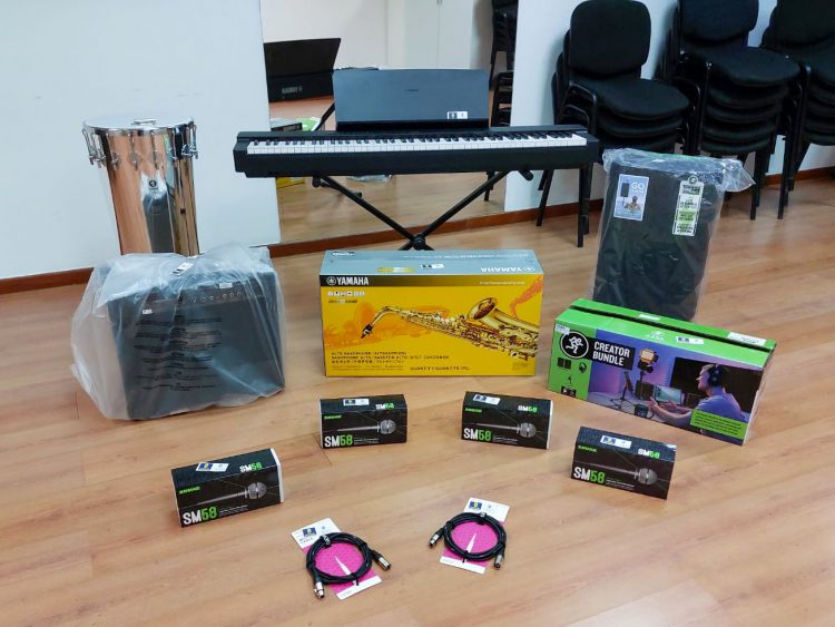 Mogán adquiere nuevos instrumentos musicales para las Escuelas Artísticas