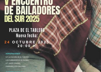 EL V Encuentro de Bailadores del Sur se celebra este viernes en El Tablero