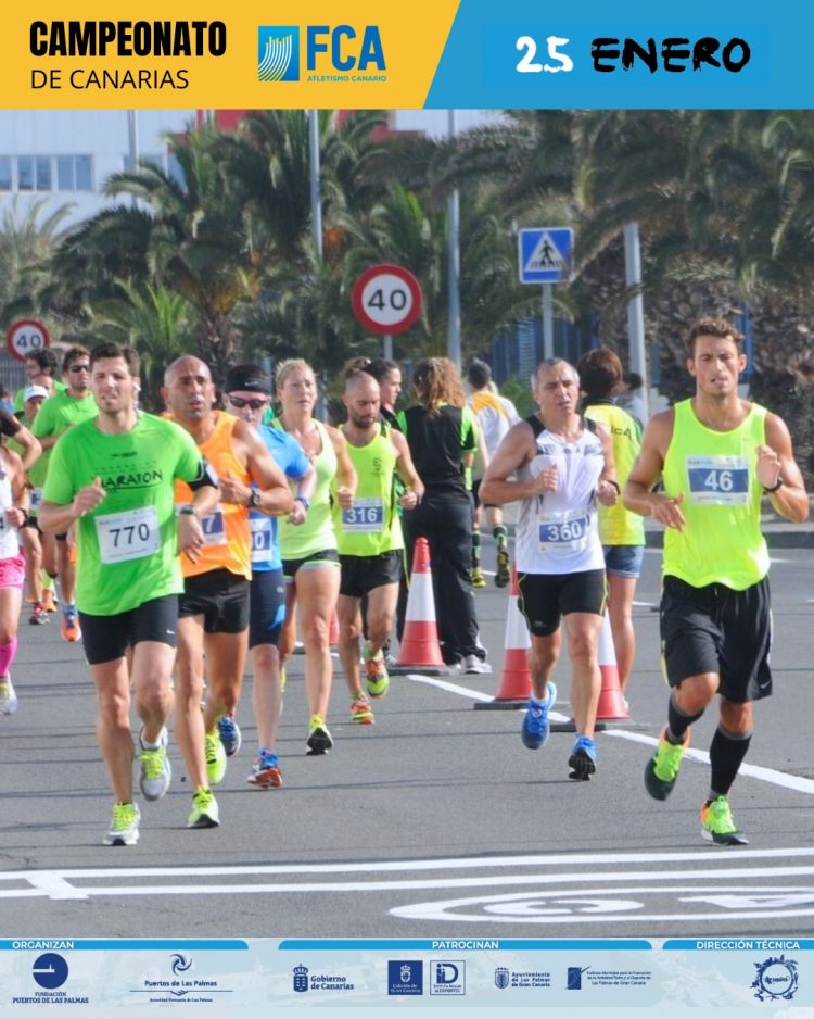 La Media Maratón Fundación Puertos de Las Palmas será también Campeonato de Canarias