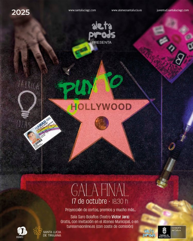 El teatro Víctor Jara acoge el viernes la gala de Punto Jollywood que reconoce el talento de jóvenes cineastas