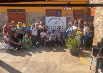 Un grupo de mayores de Valverde visita Agüimes para conocer sus políticas sobre salud y bienestar