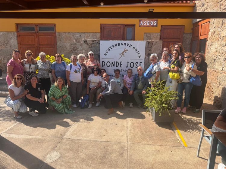 Un grupo de mayores de Valverde visita Agüimes para conocer sus políticas sobre salud y bienestar