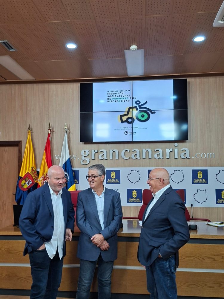 La movilidad aérea, marítima y terrestre para personas con discapacidad, más de 90.000 en Gran Canaria, eje de las IV Jornadas de Inserción Socio Laboral